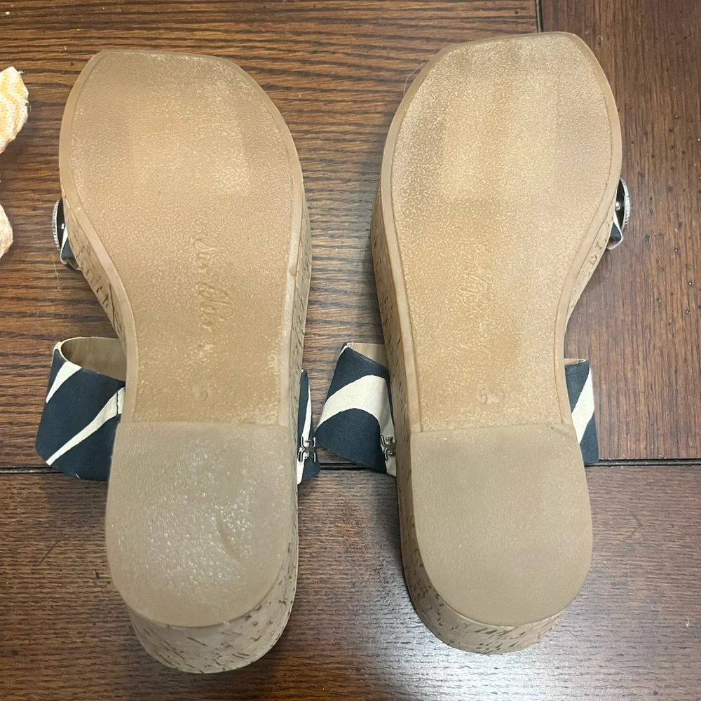 SAM EDELMAN ABRIL PLATFORM WEDGE‎ SANDAL 5.5
